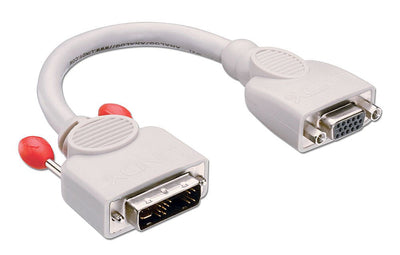 Lindy Premium Adapter DVI-i/a a VGA 0,2M — image 1
