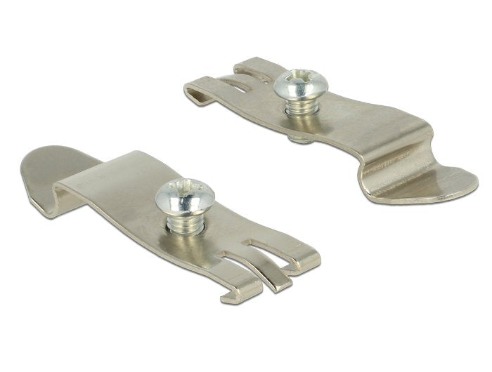 Delock Desktop Patch Panel Stand Carriles Din