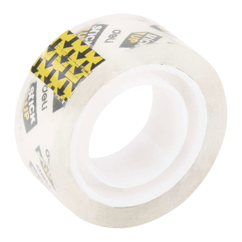 Deli Tape Adhesiva 18MM X 18M Transparent 8 Units