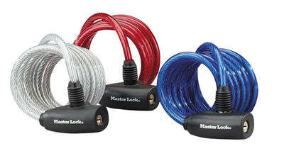 3X1 Master Lock 8MM Cable Lock 8127EURTRI — image 1