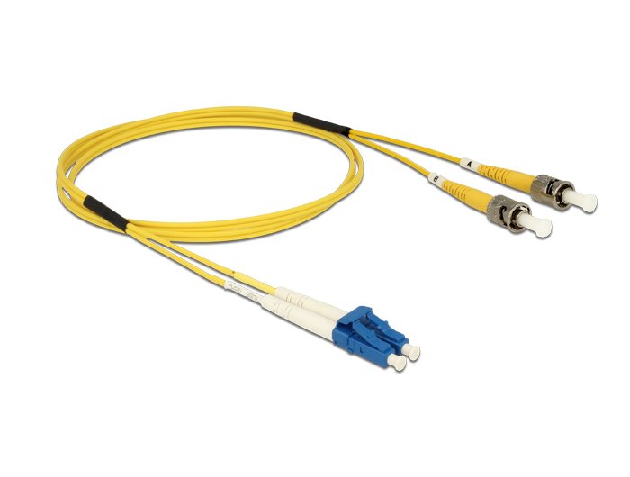 Delock Cable Fibre Optic Lc St Monomodo OS2 1M