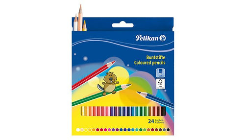 Pelikan Box Of 24 Pencils Colours Hexagonales Lacados - Mina Antirotura - Fsc — image 1