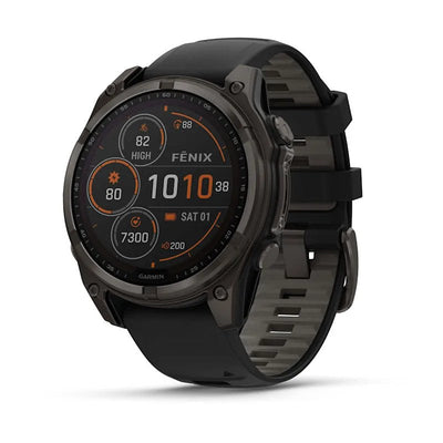 Garmin Smartwatch Fenix 8 Sapp. Solar/Black/Gray 010-02906-11 — image 1