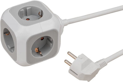 Brennenstuhl 1150090 Base Múltiple 1,4M 4 Salidas AC Indoor White — image 1