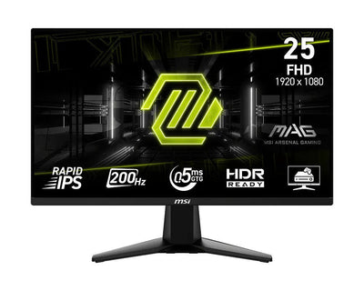 Msi Mag 255FDE E20 Gaming Monitor - 200 Hz, 0,5MS Gtg Rapid IPS Panel — image 1