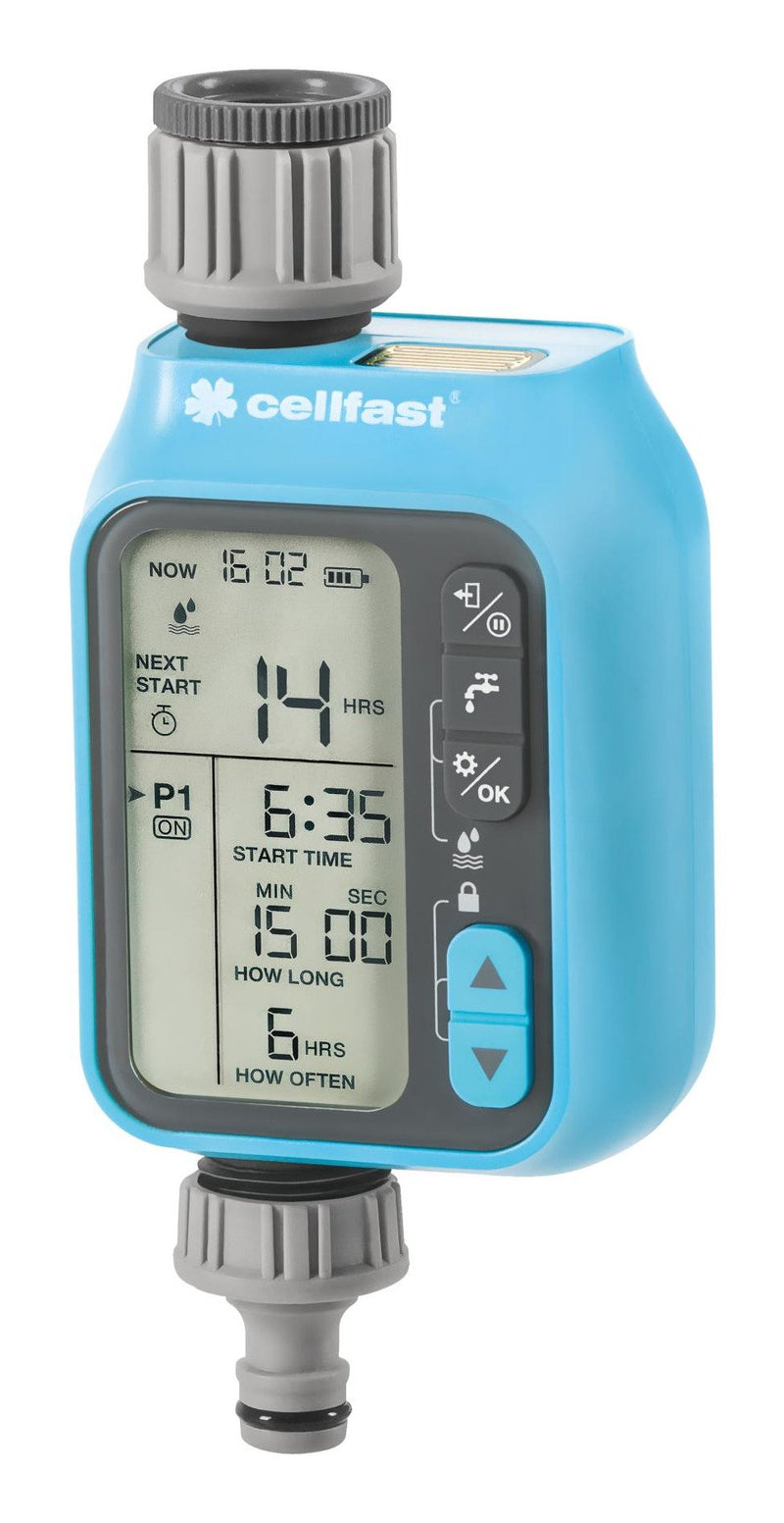 Cellfast Programador Irrigation Electronic Chronos Ideal