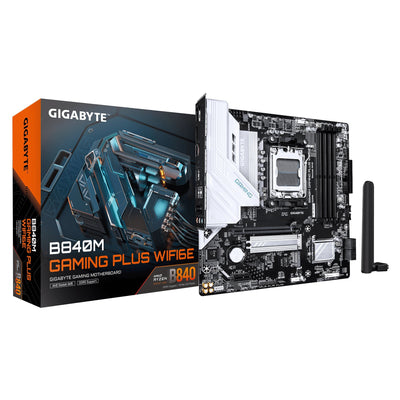 Gigabyte Motherboard B840M Gaming P WF6E AM5 4XDDR5 4XSATA 2XM.2 B840M Gaming P WF6E — image 1