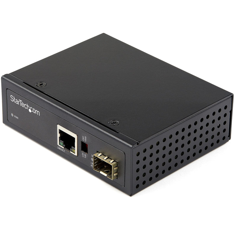 StarTech.com Converter Medios Ethernet Industrial Fibre Multi Or Monomodo a 1GB Ethernet - Sfp a RJ45 - Conver