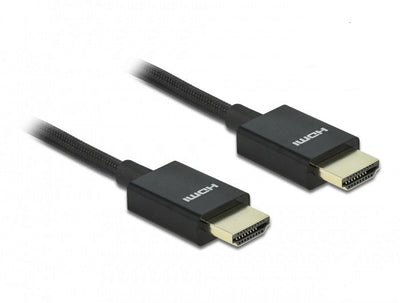 Delock Cable 85385 HDMI 2M HDMI Type a Standard Black 2M, HDMI Type a Standard HDMI Type a Standard 3D, 48 Gbi — image 1