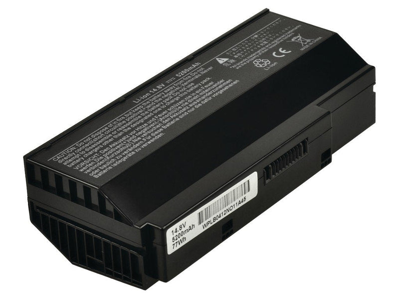 2-POWER Battery 14.8V 5200MAH Asus G73 CBI3344A