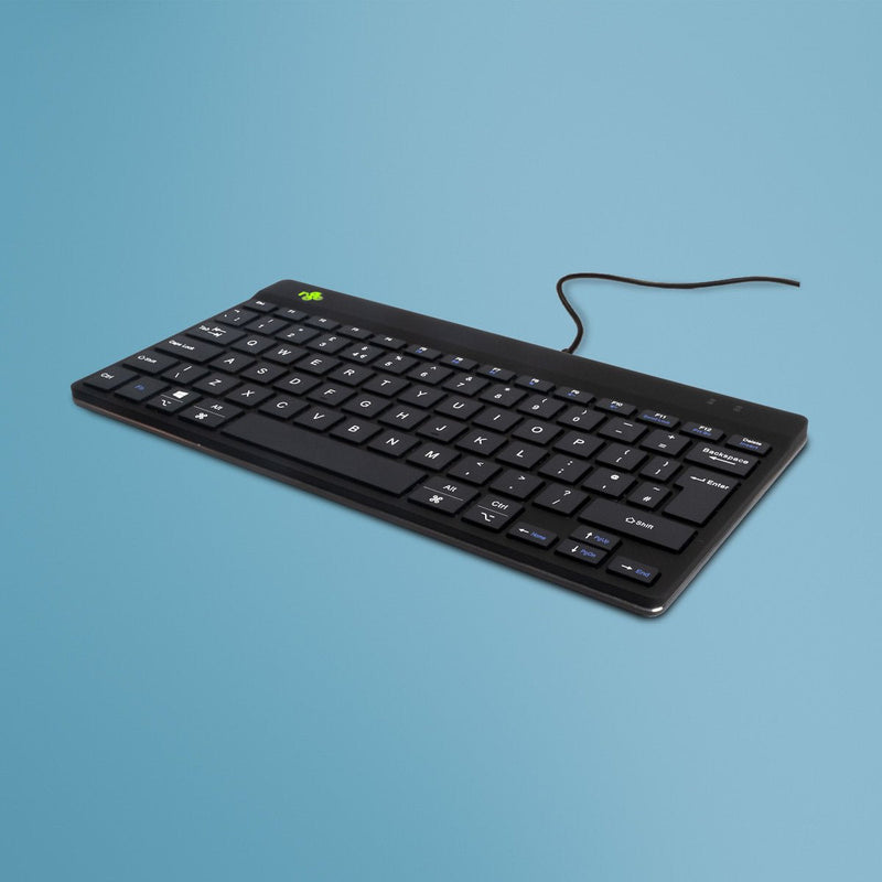 Keyboard English R-go Tools USB QWERTY Internacional Black Rgocoukwdbl