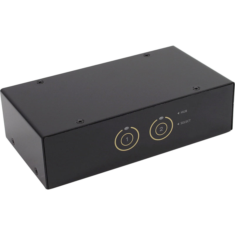 Inline Switch KVM Hub USB 3.0 DisplayPort 2 Ports With Audio