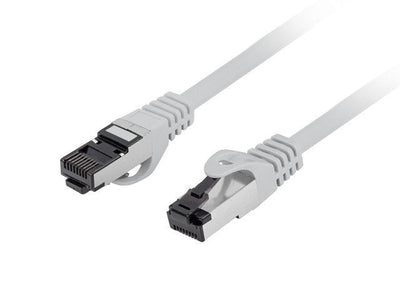 Lanberg Network Cable CAT.8.1 S/FTP Lszh Cu 2M Grey Fluke Passed — image 1