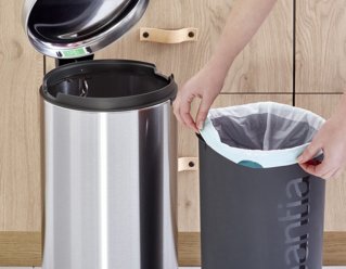 Brabantia Treteimer Newicon 30,0 L Stahl Matt Fpp