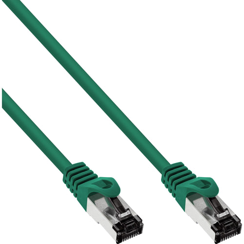 Inline Network Cable S/FTP Pimf CAT.8.1 Libre Halógenos 2000MHZ Green 3M — image 1