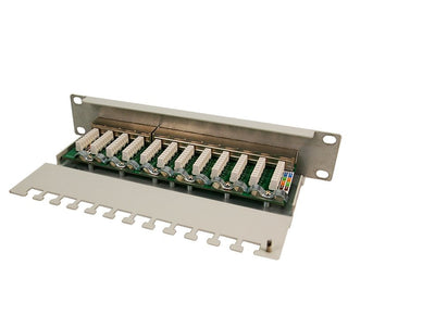 Logilink Patchpanel 10 12P CAT.6 Gr — image 1