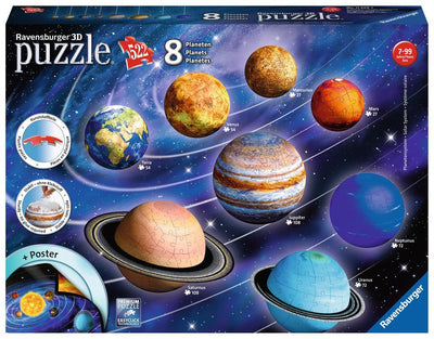 Ravensburger Puzzle Sistema Planetario Rompecabezas 3D 116683 — image 1