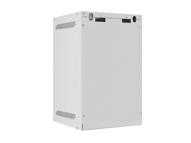 Lanberg Rack Gabinete 10 Assembly Wall 9U / 280X310 Autoarmas (paquete Flat With Door Glass Grey