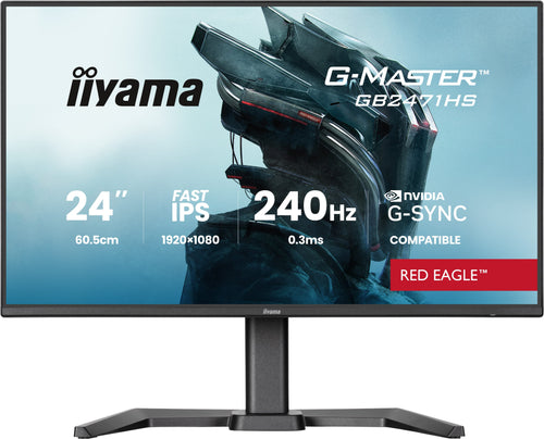 Iiyama Monitor 24 GB2471HS-B1 16:9 2x HDMI + DP IPS Black — image 1