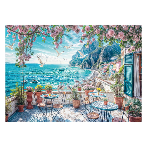 Schmidt Spiele Terrace Junto Mar, Rompecabezas 1000 Pieces 58884 — image 1
