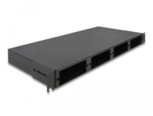 Delock Patch Panel 19 Lwl HD High Densidad) 1 U Black Casetes HD Or Paneles Adaptadores Lwl 66924 — image 1