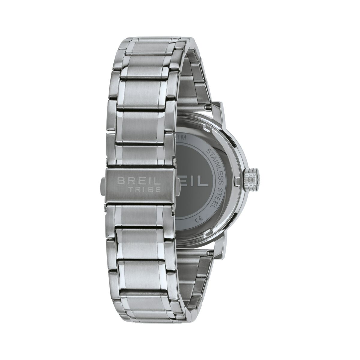 Breil Men's Watch Breil Ew0590 Black Silver (Ø 43 Mm)