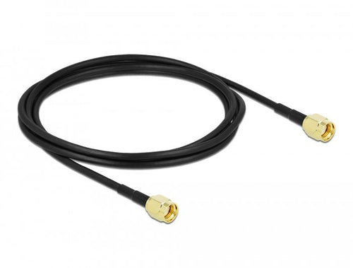 Delock Cable Antenna Rp-sma Male a Rp-sma Male Lmr/CFD100 2M Low Loss — image 1