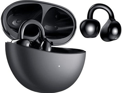 Headphones Bluetooth Honor Choice Earbuds Clip With Case Charging Battery Life 7H Black — image 1