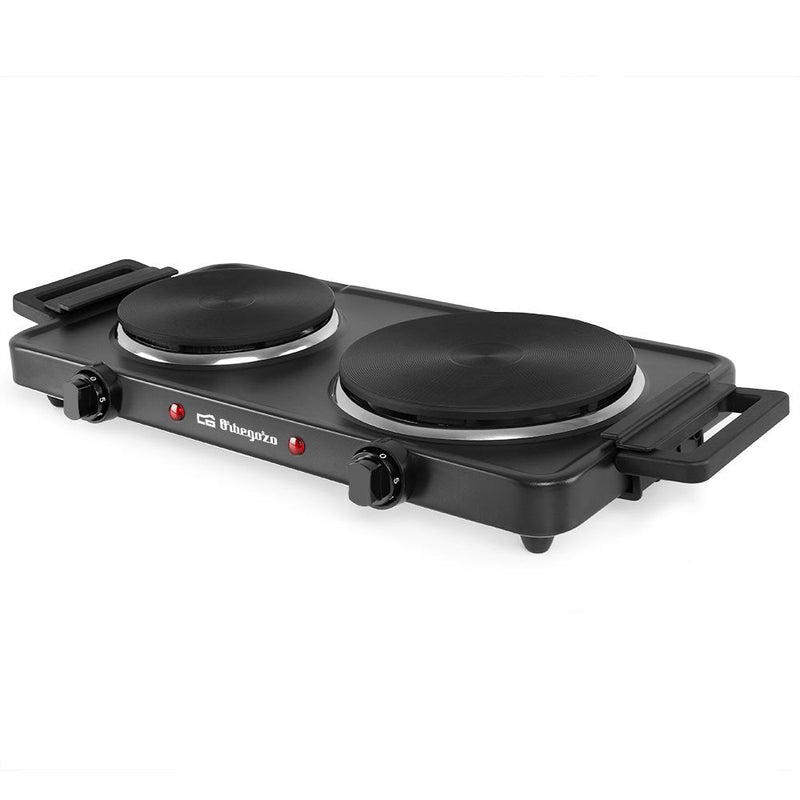 Orbegozo Kitchen Eléctrica PE2855 2 Placas 155 And 185MM 1000W 1500W