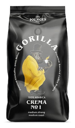 Gorilla Espresso Cream NO.1 Ganze Bohnen 1KG Eine Hochwertige Komposition — image 1