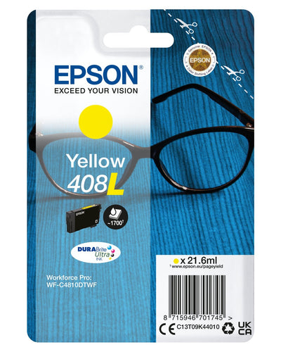 Epson Cartridge Genuine 408L Yellow - C13T09K44010 ML-21.6 — image 1
