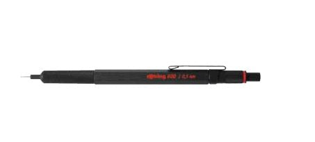 Rotring Pencil Thin 600 Black 0,5MM Box Regalo