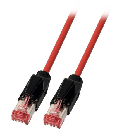 Efb RJ45 Network Cable CAT.6A S FTP Pur Draka UC900 TM21 Red 3M — image 1