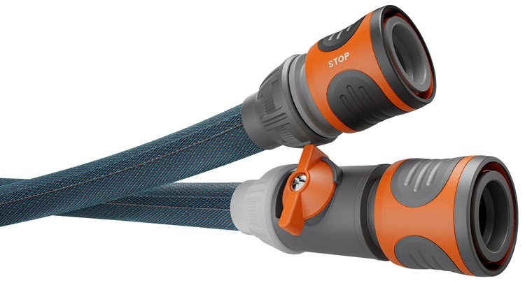 Gardena Hose Textilschlauch Liano Xtreme 1/2, 10 Meter Set + Indoor-adaptador 18490-20