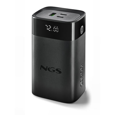 Ngs Powerbank Twix 20 20000MAH, 65W Charging Fast USB-C 20W / USB-A Qc 22,5W, Black — image 1