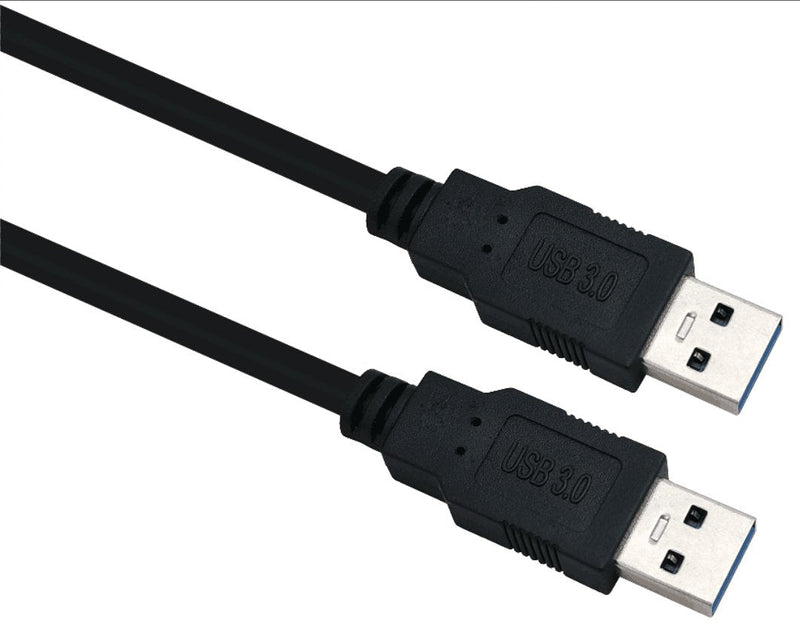 Helos Cable USB 3.0A Male/a Male 5,0M, Black