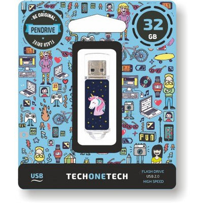 Tech One Tech USB Flash Drive 32GB Unicornio Dream USB 2.0 — image 1
