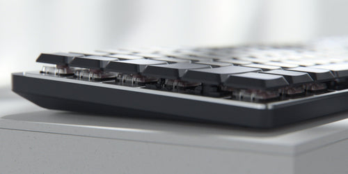 Logitech Mx Mini Mechanical For Mac Keyboard Bluetooth QWERTY Internacional Ee.uu. Graphite Grey — image 1