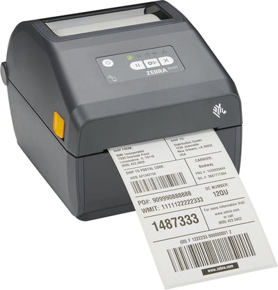 ZD421 Tt 300 DPI USB Host LAN Prnt BTLE5 Eu And Uk Cords Swiss Font — image 1