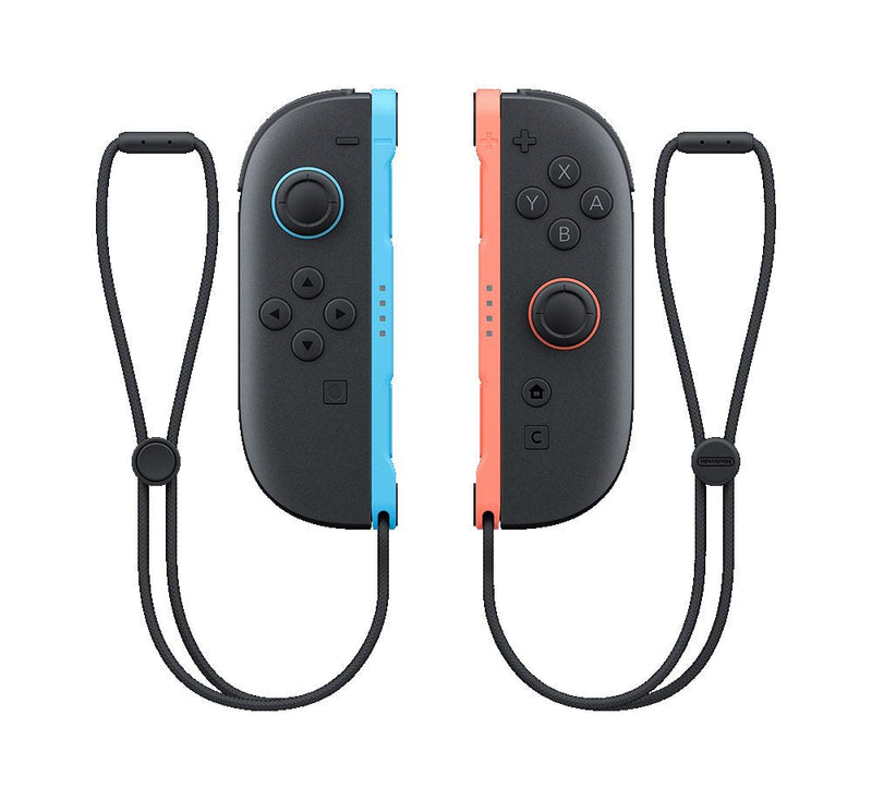 Nintendo Joy- With 2 Black Blue Red Bluetooth Lever Controller Analógico/Digital Nintendo Switch 2