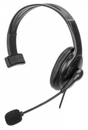 Manhattan Mono USB Headphones Links Rechts Tragbar 2M Cable — image 1