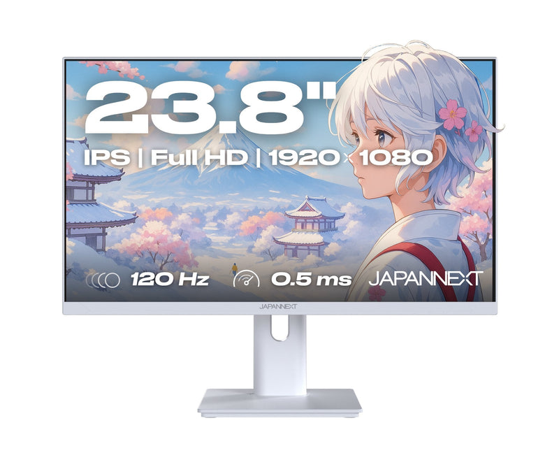 Japannext Monitor JN-I238FHD120F-HSP-W 23.8 1920 X 1080 Pixels Full HD LCD Blanco