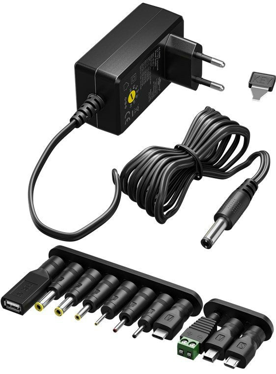 Goobay Universal Power Supply 3V - 12V, Max. 3.6W