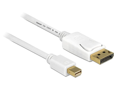 Delock 83484 Cable DisplayPort - Mini DisplayPort 5M White — image 1