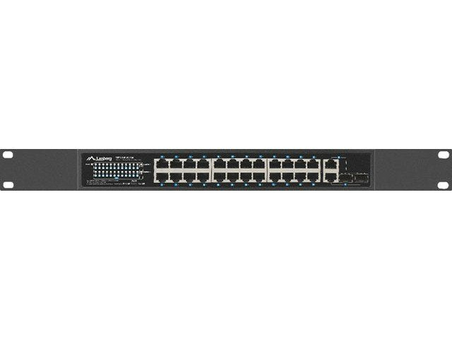 Lanberg Switch Rack 19 PoE + 24X 100MB PoE + /2X Sfp Ethernet 360W