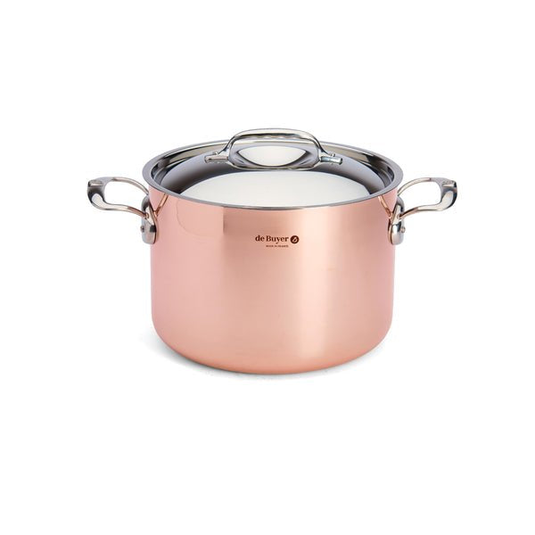 Buyer Prima Matera Saucepot Copper/Steel High 24CM Induction
