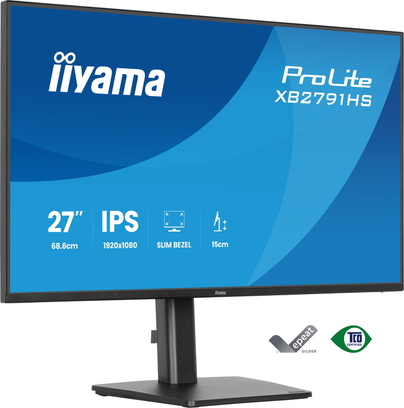Iiyama Monitor 27 Ips, 4-SIDE Slim BEZEL1920X1080 120HZ