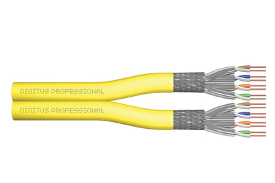 Digitus Verlegecable CAT.7A S FTP DUPL.B2CA 500M Yellow AWG22 1 (speditionsversand) — image 1