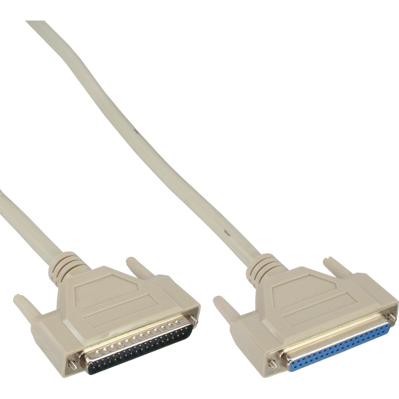 Inline Cable Extensión Serie Moldeado DB37 Male a Female Directo Grey 3M