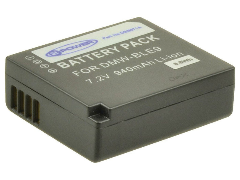 2-POWER DBI9971A Battery Camera/Writer Ión Litio 800MAH